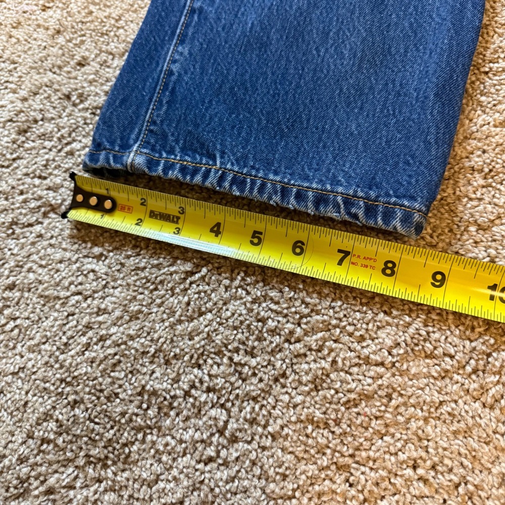 Levi's 501 Jeans Mens 36x30 Blue Vintage Original Fit Straight Leg Denim - Picture 7 of 12